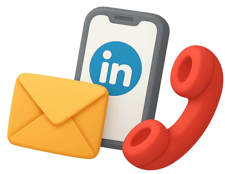 Multiple Contact Vectors Icon